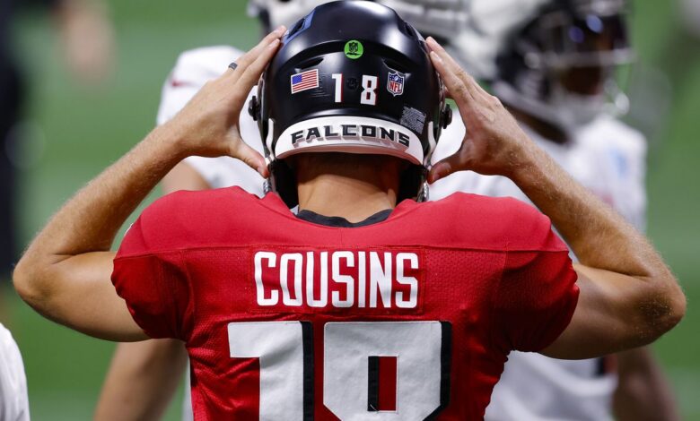 Kirk Cousins llegó a los Falcons y uno de los pases más fuertes para esta temporada de la NFL.