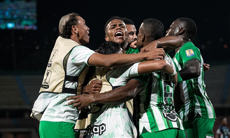 Atlético Nacional  y un festejo de gol