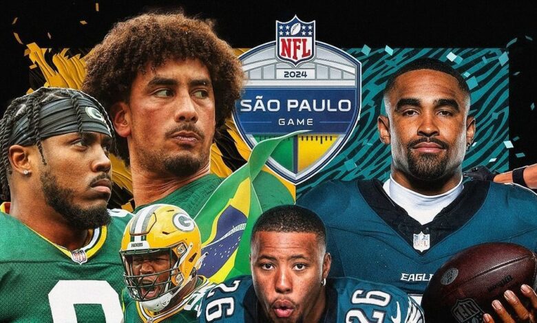 Philadelphia Eagles vs Green Bay Packers, el primer partido en la historia de la NFL en Sudamérica.