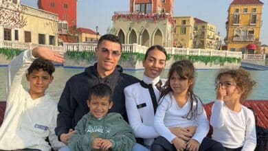 Cristiano Ronaldo y su familia