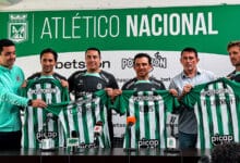 Cuerpo técnico Atlético Nacional 2024 encabezado por Efraín Juárez