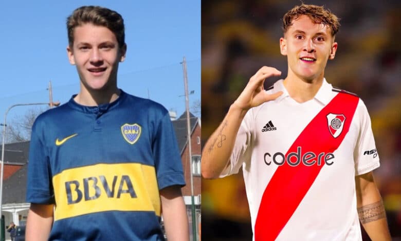 Facundo Colidio, su historia en Boca y en River