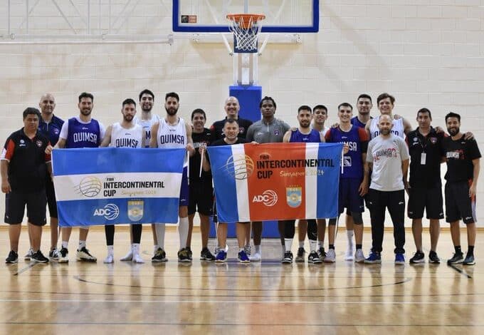 Quimsa vs NBA G-League United: el equipo argentino abrirá la Copa Intercontinental de la FIBA. (@AAQuimsa)