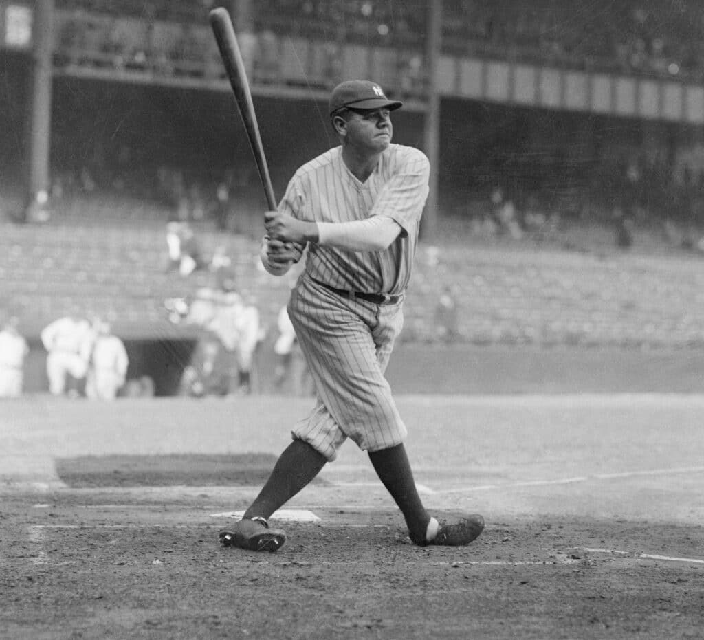 Babe Ruth, para muchos, el mejor de todos los tiempos de la MLB.