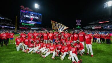 Los Philadelphia Phillies, uno de los equipos que estará presente en los Playoffs de la MLB.