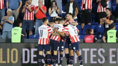 Ecuador vs Paraguay, en Quito, por las Eliminatorias 2024.