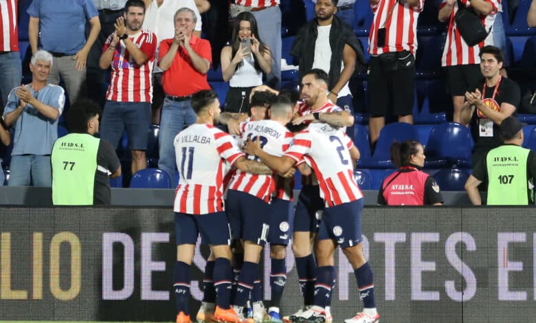 Ecuador vs Paraguay, en Quito, por las Eliminatorias 2024.