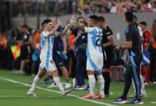 Julián Álvarez Lautaro Martínez Selección Argentina