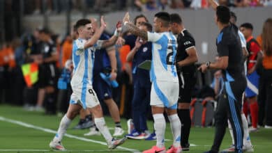 Julián Álvarez Lautaro Martínez Selección Argentina