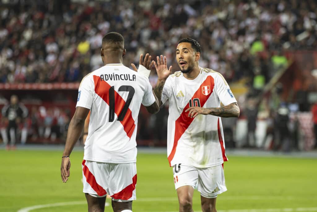 Brasil vs Perú: el equipo de Fossati consiguió su primera victoria en esta Eliminatoria, justamente en la última jornada de la primera rueda.(Getty Images)