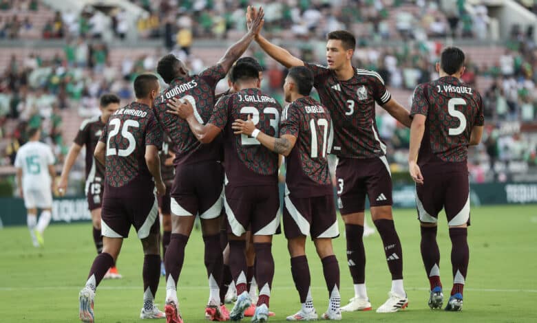 La Selección Mexicana en su victoria ante Nueva Zelanda del pasado septiembre.