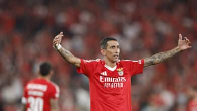 Ángel Di María vuelve a ser titular en Benfica