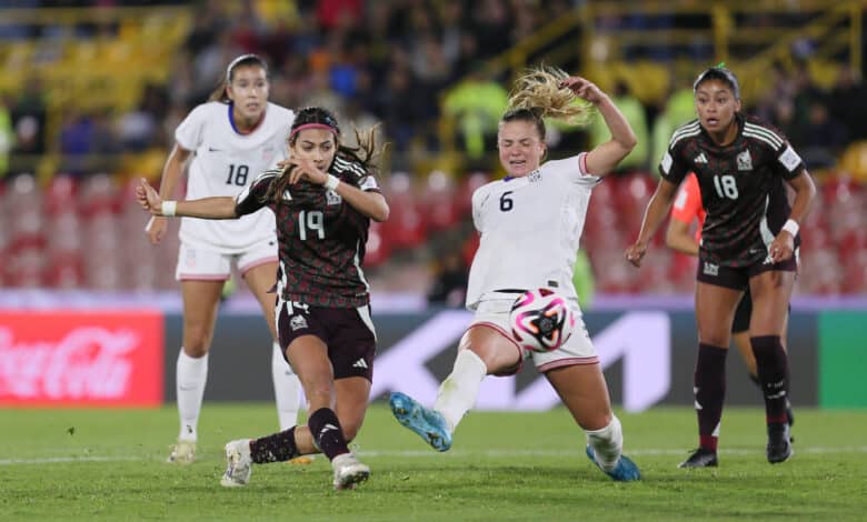 México cayó 3-2 ante Estados Unidos y quedó eliminado del Mundial Femenil Sub20 de Colombia 2024.