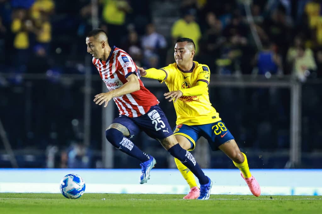 En Liga MX, Erick Sánchez suma 614 minutos con la playera de América en esta temporada.