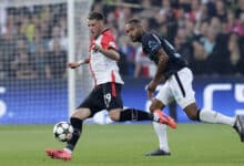 Por la liga, Santiago Giménez suma dos goles en cuatro partidos con Feyenoord.