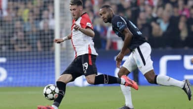 Por la liga, Santiago Giménez suma dos goles en cuatro partidos con Feyenoord.