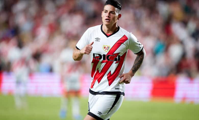 James Rodríguez Rayo Vallecano 2024