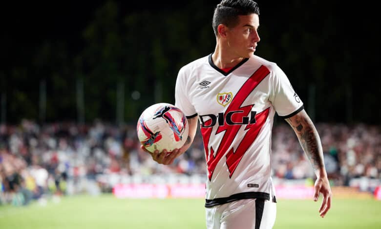 James Rodríguez Rayo Vallecano 2024