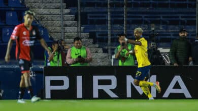 Rodrigo Aguirre suma cinco partidos como jugador del América.