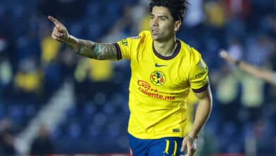 Víctor Dávila marcó su primer gol con la playera del América.