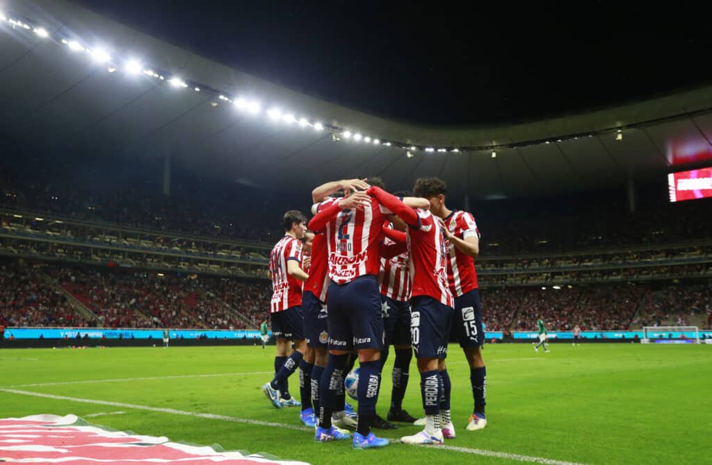 Chivas tiene 14 goles a favor y 6 en contra durante 8 jornadas del Apertura 2024.