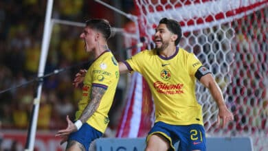 Con el América, Henry Martín suma cinco goles ante los Pumas.