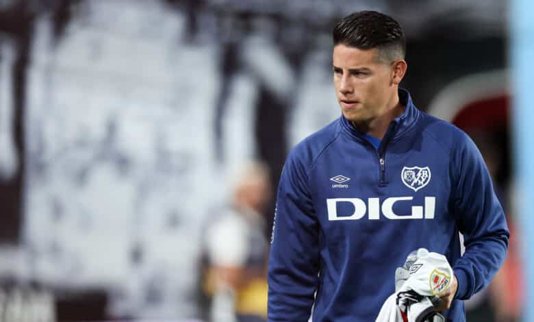 James Rodríguez Rayo Vallecano 2024