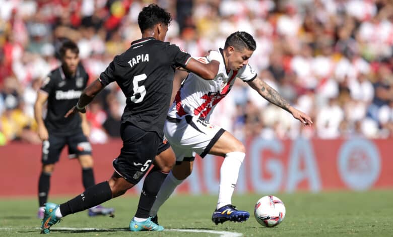 James Rodríguez Rayo Vallecano 2024