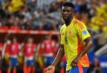 Jefferson Lerma con la Selección Colombia en la Copa América 2024