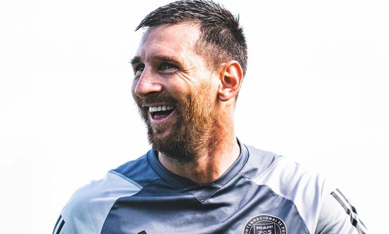 Lionel Messi entrena con Inter Miami pensando en su regreso