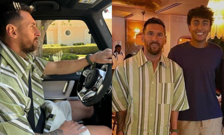 Lionel Messi fin de semana de relax en Miami