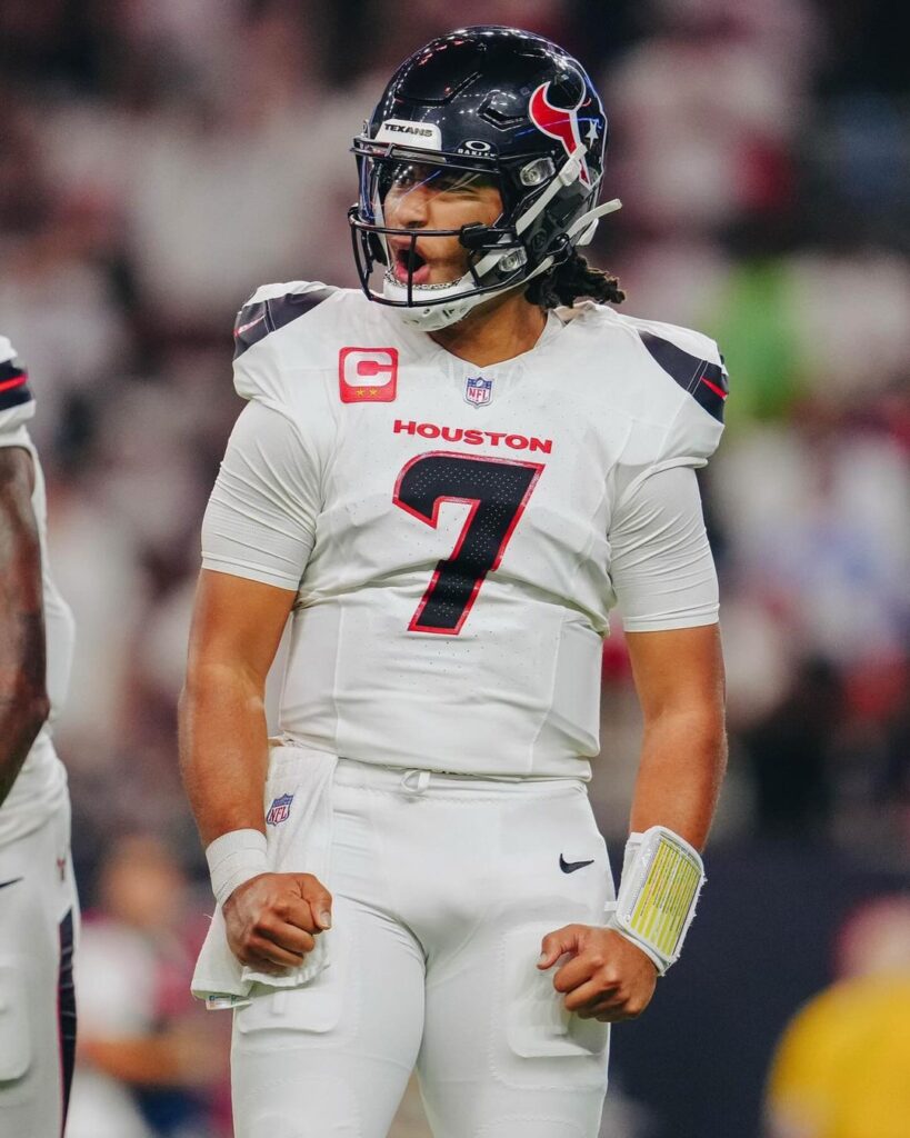 C.J. Stroud, quarterback de Houston Texans, fue el jugador que más vendió en la NFL.