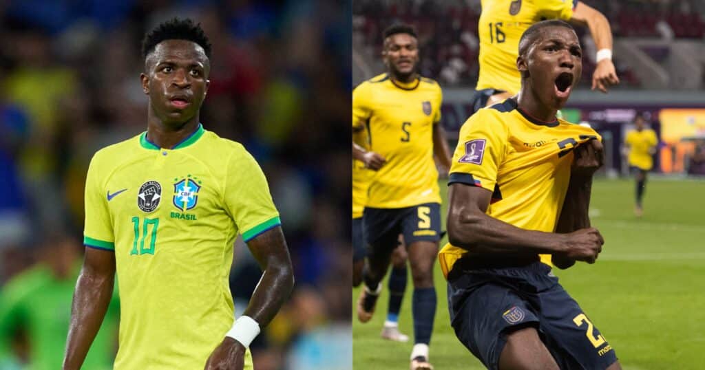 Historial general de Ecuador vs. Brasil por Eliminatorias y otros torneos