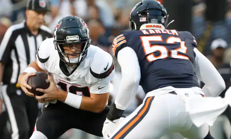 Chicago Bears vs Houston Texans, un partido clave de la Semana 2 de la NFL.