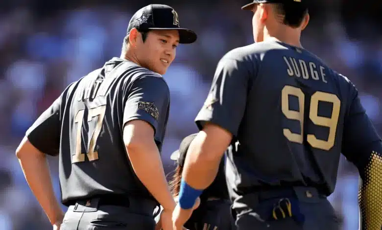 Shohei Ohtani y Aaron Judge, los dos mejores jugadores de la MLB, en búsqueda de la Triple Corona.