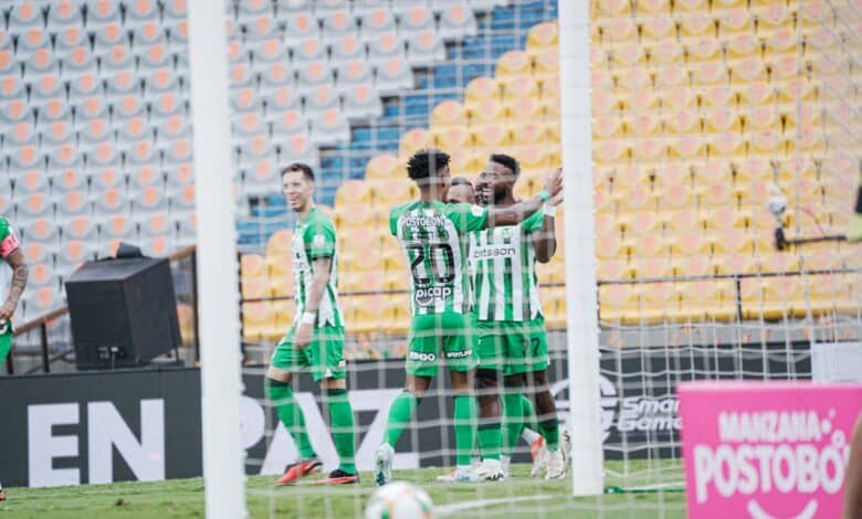 Álvaro Angulo, jugador de Atlético Nacional en la Liga BetPlay