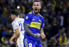 Dario benedetto llegaria a queretaro: aqui festejando un gol de boca