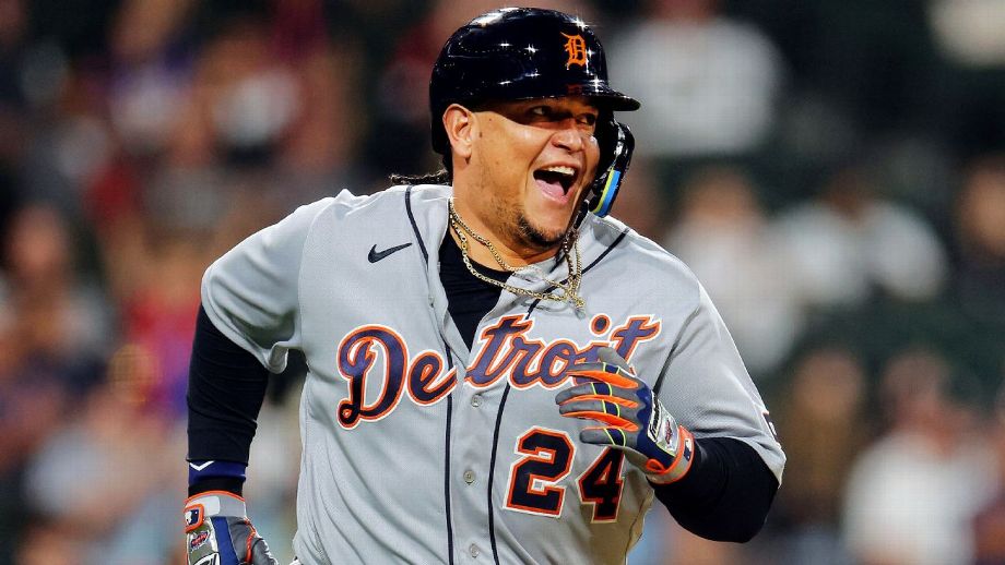 Miguel Cabrera, el último jugador en conseguir una Triple Corona en la MLB.