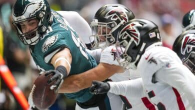 Philadelphia Eagles vs Atlanta Falcons será el cierre de la Semana 2 de la NFL.