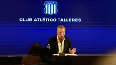 Andrés Fassi y una conferencia de prensa histórica contra el presidente de la AFA (foto: @catalleresdecba)