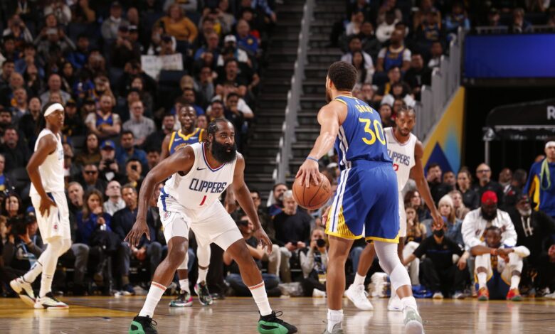 Golden State Warriors vs Los Ángeles Clippers, un partido de "figuras" en la jornada de este domingo en la NBA.