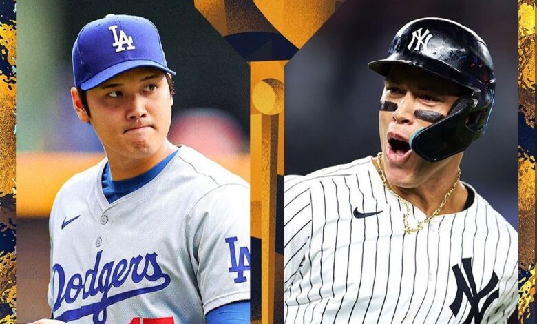 New York Yankees vs Los Ángeles Dodgers será la Serie Mundial de la MLB.