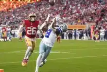 Dallas Cowboys vs San Francisco 49ers será el cierre de la jornada de domingo de la NFL.