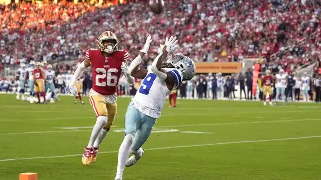 Dallas Cowboys vs San Francisco 49ers será el cierre de la jornada de domingo de la NFL.