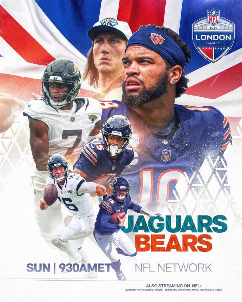 Chicago Bears vs Jacksonville Jaguars tendrá la presencia de dos jugadores importantes: Caleb Williams y Trevor Lawrence.