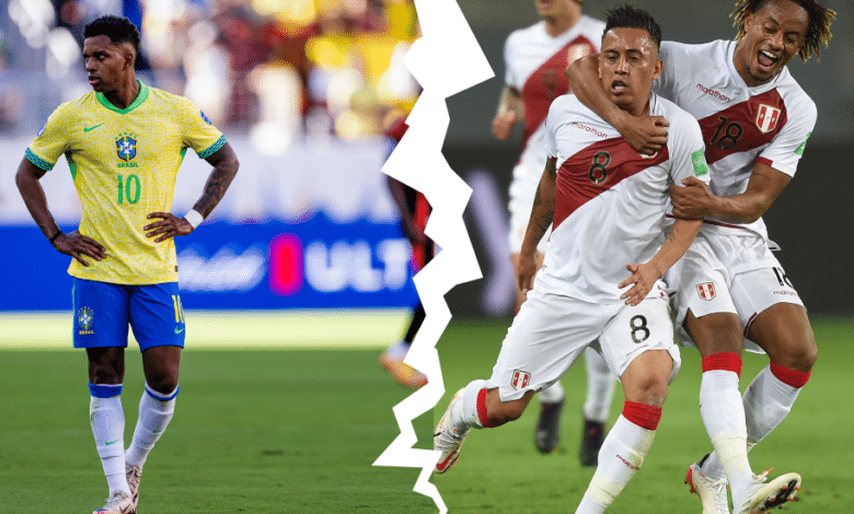 Brasil vs Perú chocan por la fecha 10 de estas Eliminatorias Sudamericanas.