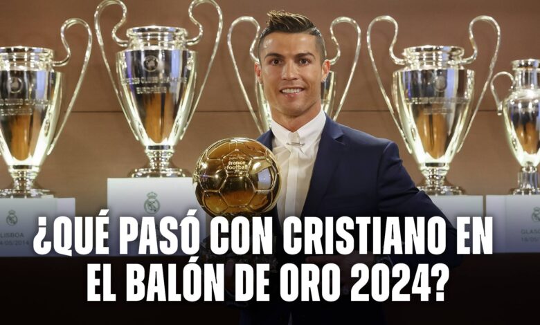 Cristiano Ronaldo, uno de los grandes ausentes en el Balón de Oro 2024