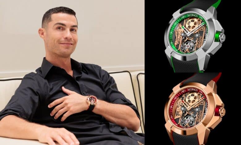 Cristiano Ronaldo lanzó una colección de relojes exclusivos