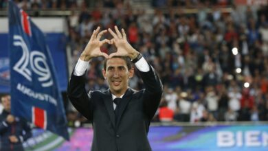 Ángel Di María y un homenaje eterno del PSG