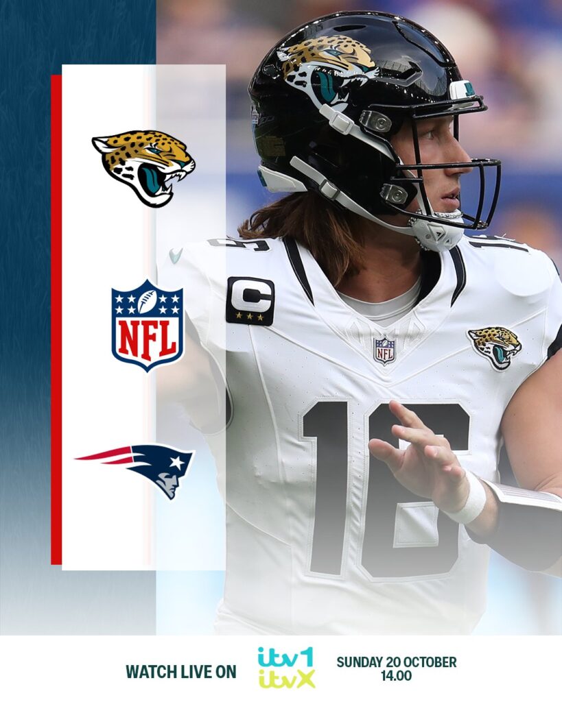 Jacksonville Jaguars vs New England Patriots será el último partido de la NFL en Inglaterra.